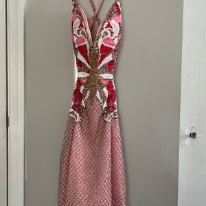 Primavera Couture Butterfly Dress